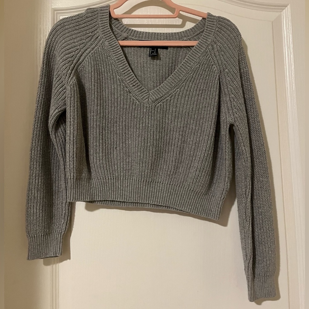 Knit Grey Sweater